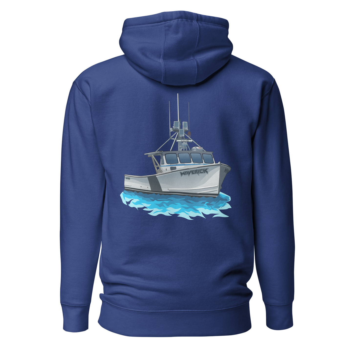 Blue Maverick Hoodie