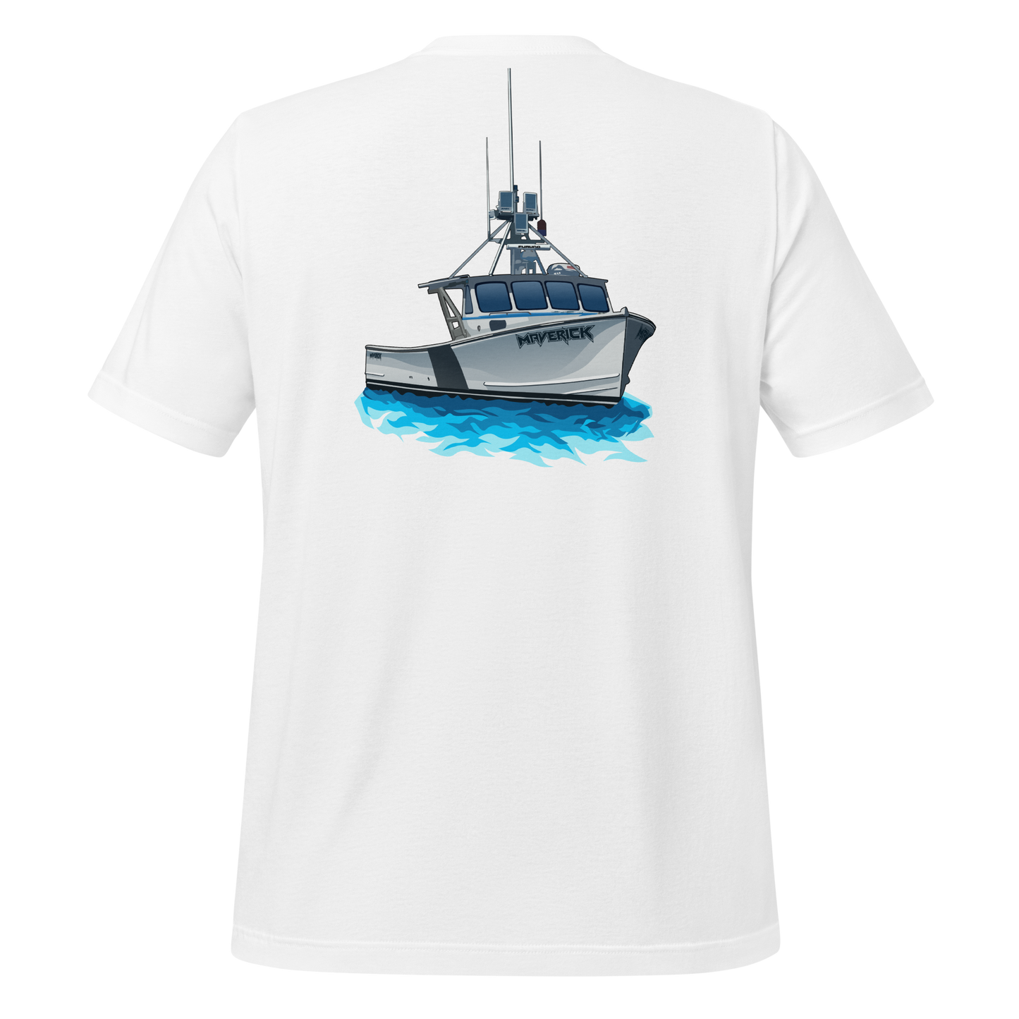 White Maverick Tee