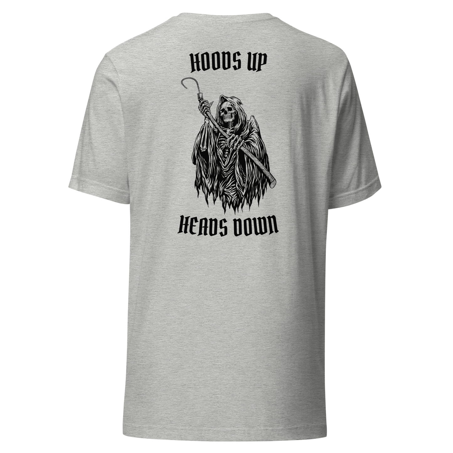Hoods Up Heads Down Tee (Grey)