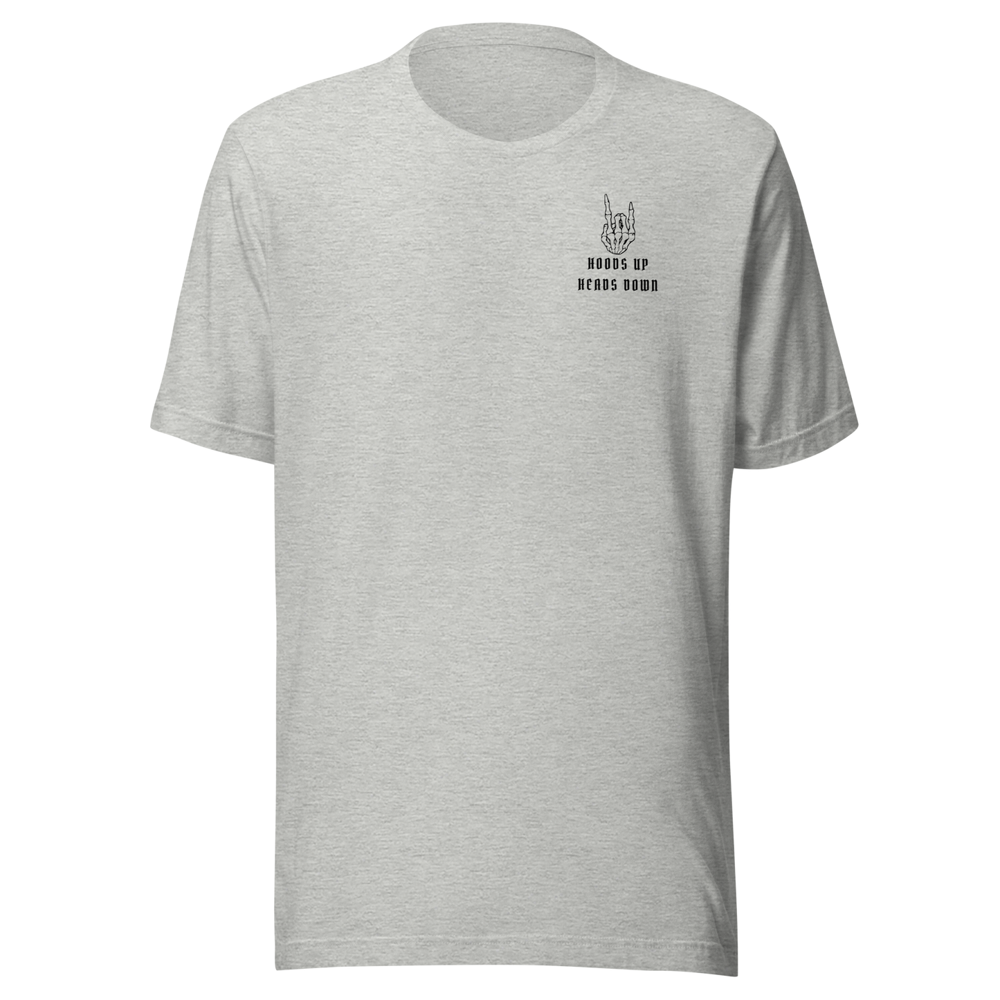 Hoods Up Heads Down Tee (Grey)