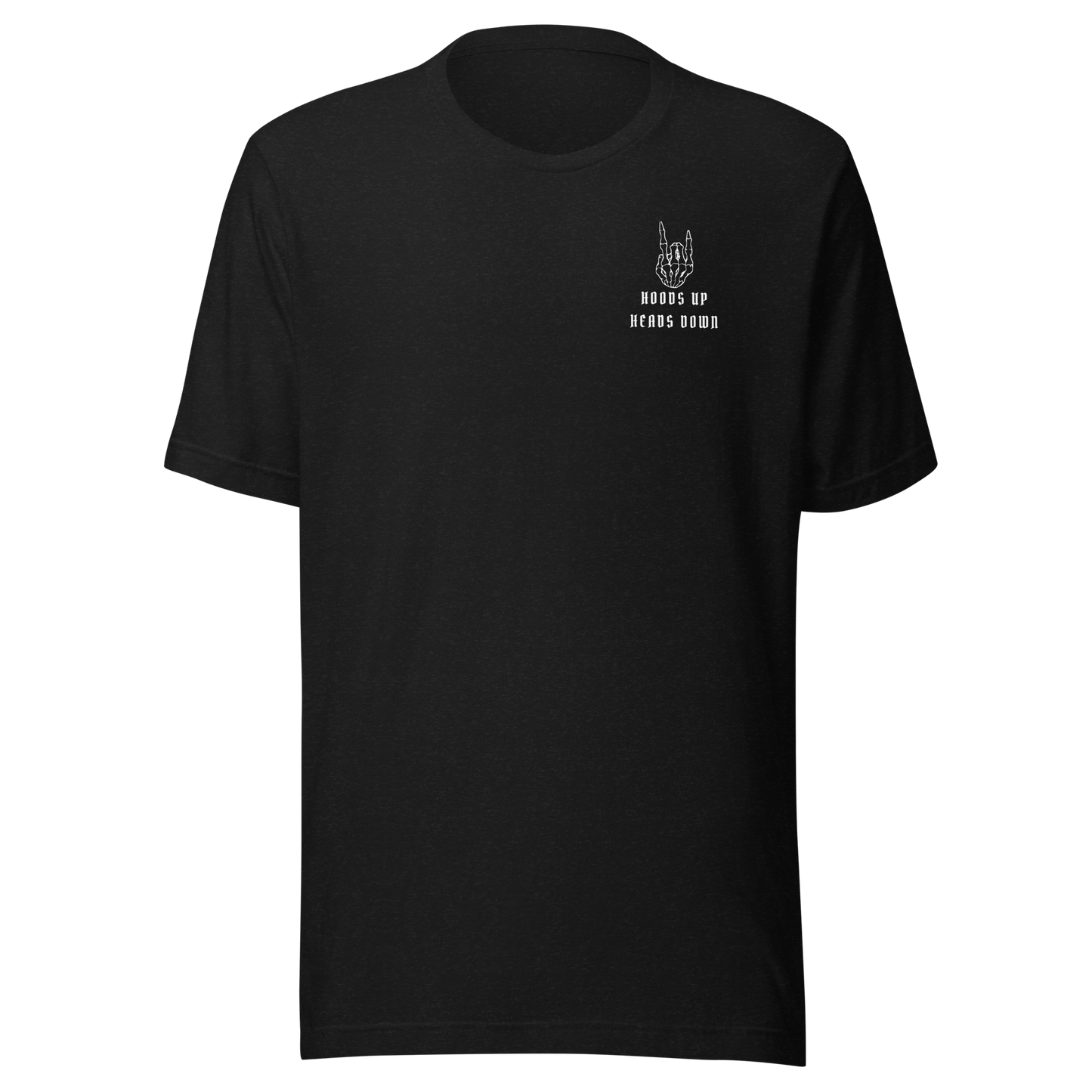 Hoods Up Heads Down Tee (Black)