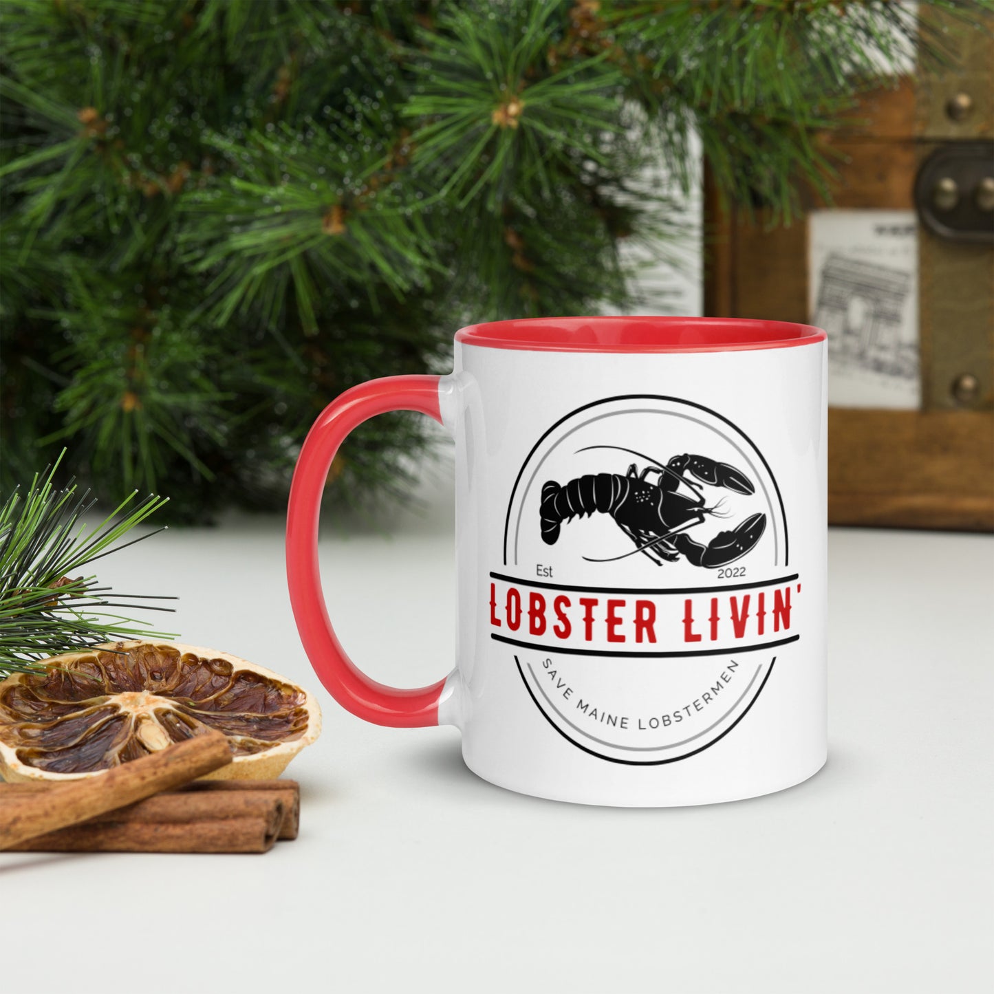 Lobster Livin' Coffee Mug