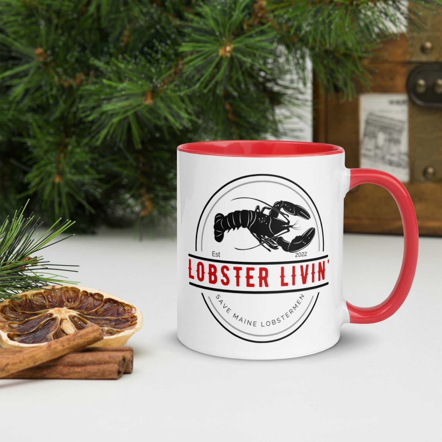 Lobster Livin' Coffee Mug
