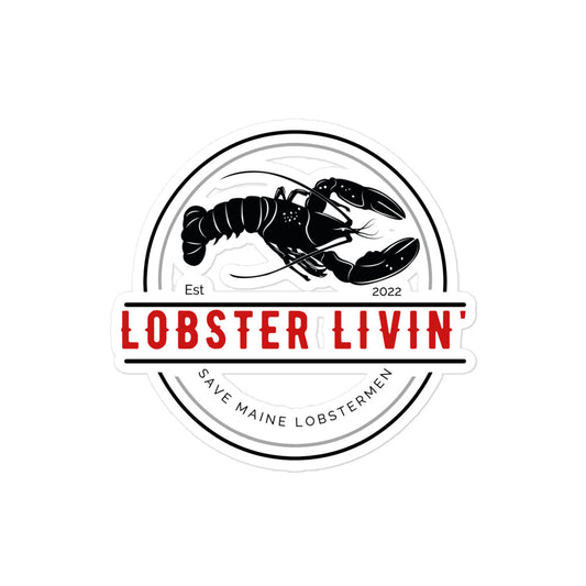 Lobster Livin’ Sticker!